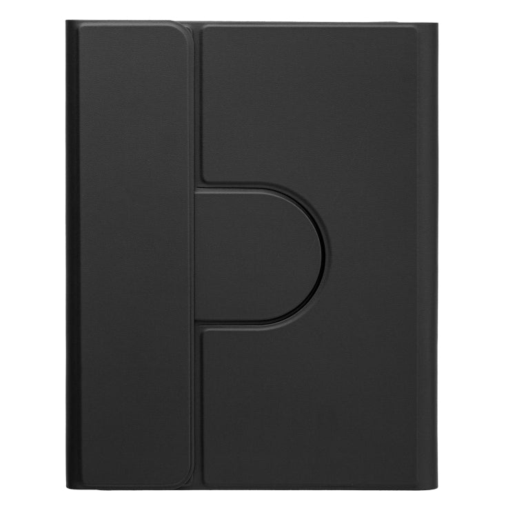 For iPad 10.2 2021 / Air 2019 Square Button 360 Degree Rotatable Bluetooth Keyboard Leather Case(Black) - Universal by PMC TechLife | Online Shopping South Africa | PMC TechLife