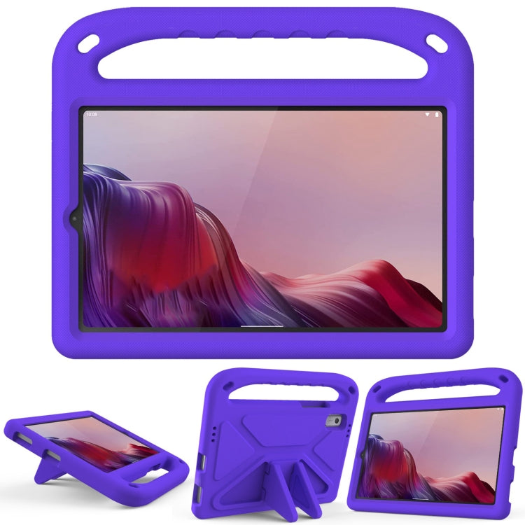 For Lenovo Tab M9 2023 Handle Portable EVA Shockproof Tablet Case(Purple) - Lenovo by PMC Jewellery | Online Shopping South Africa | PMC Jewellery | Buy Now Pay Later Mobicred