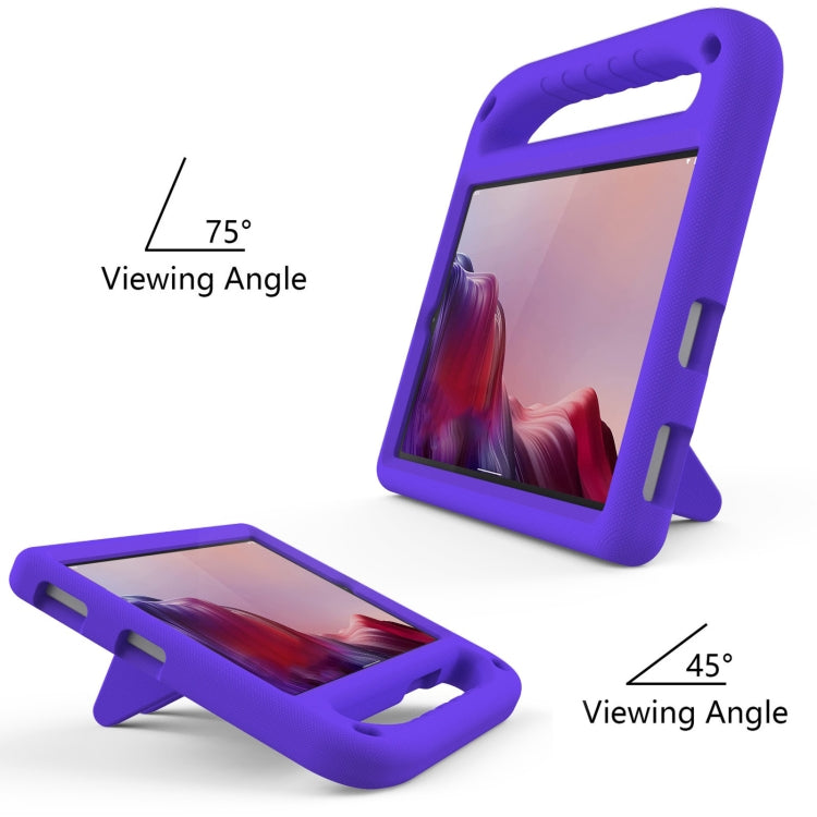 For Lenovo Tab M9 2023 Handle Portable EVA Shockproof Tablet Case(Purple) - Lenovo by PMC TechLife | Online Shopping South Africa | PMC TechLife | Buy Now Pay Later Mobicred