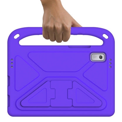 For Lenovo Tab M9 2023 Handle Portable EVA Shockproof Tablet Case(Purple) - Lenovo by PMC Jewellery | Online Shopping South Africa | PMC Jewellery | Buy Now Pay Later Mobicred