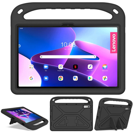 For Lenovo Pad Pro 2021 TB-J716F Handle Portable EVA Shockproof Tablet Case(Black) - Lenovo by PMC Jewellery | Online Shopping South Africa | PMC Jewellery | Buy Now Pay Later Mobicred