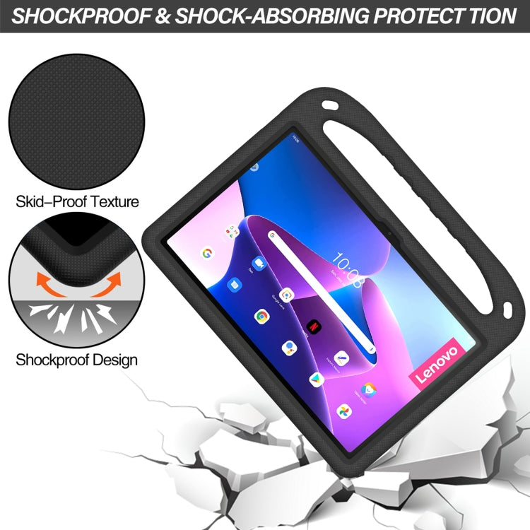 For Lenovo Pad Pro 2021 TB-J716F Handle Portable EVA Shockproof Tablet Case(Black) - Lenovo by PMC Jewellery | Online Shopping South Africa | PMC Jewellery | Buy Now Pay Later Mobicred