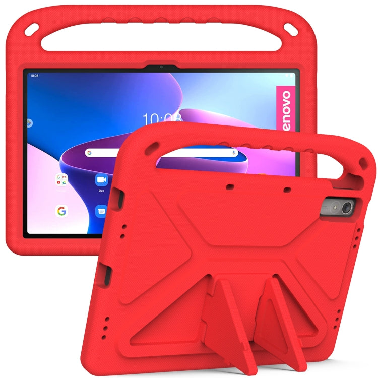 For Lenovo Pad Pro 2021 TB-J716F Handle Portable EVA Shockproof Tablet Case(Red) - Lenovo by PMC Jewellery | Online Shopping South Africa | PMC Jewellery | Buy Now Pay Later Mobicred