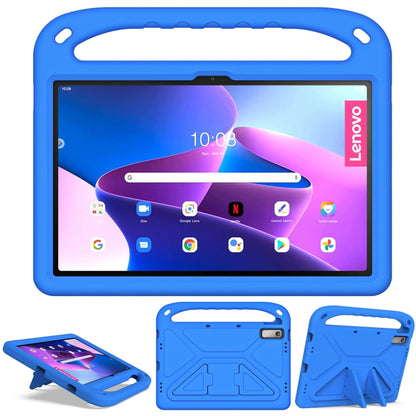 For Lenovo Pad Pro 2021 TB-J716F Handle Portable EVA Shockproof Tablet Case(Blue) - Lenovo by PMC Jewellery | Online Shopping South Africa | PMC Jewellery | Buy Now Pay Later Mobicred