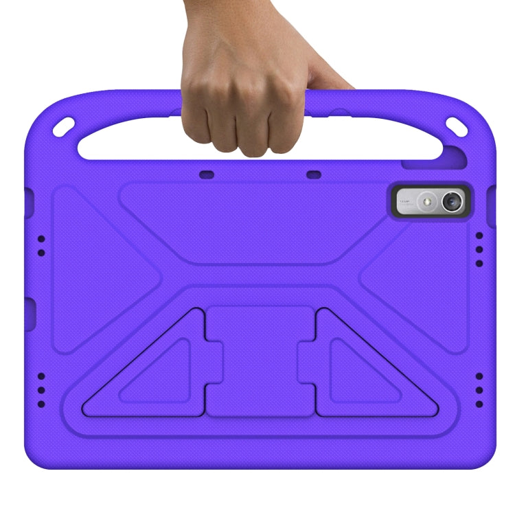 For Lenovo Pad Pro 2021 TB-J716F Handle Portable EVA Shockproof Tablet Case(Purple) - Lenovo by PMC Jewellery | Online Shopping South Africa | PMC Jewellery | Buy Now Pay Later Mobicred