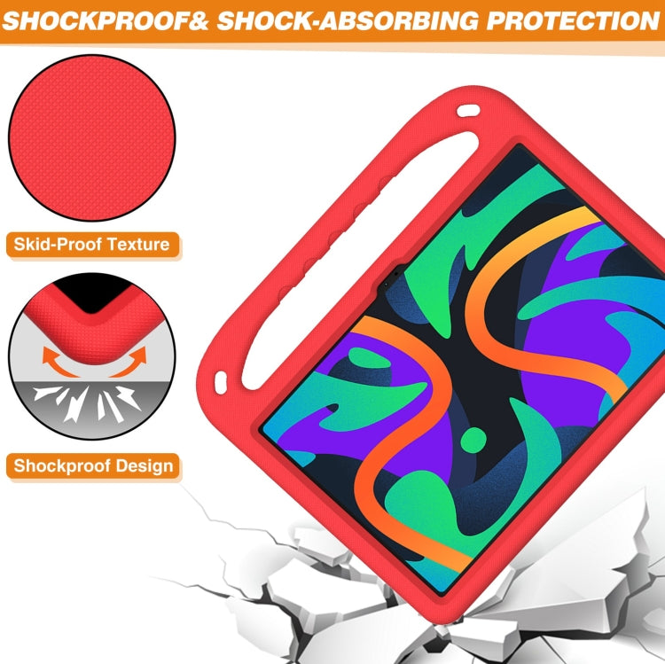 For Lenovo Tab M11/ Xiaoxin Pad 11 2024 Handle Portable EVA Shockproof Tablet Case(Red) - Lenovo by PMC Jewellery | Online Shopping South Africa | PMC Jewellery | Buy Now Pay Later Mobicred