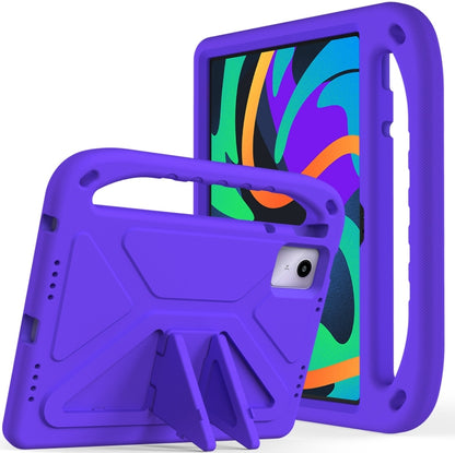 For Lenovo Tab M11/ Xiaoxin Pad 11 2024 Handle Portable EVA Shockproof Tablet Case(Purple) - Lenovo by PMC Jewellery | Online Shopping South Africa | PMC Jewellery | Buy Now Pay Later Mobicred