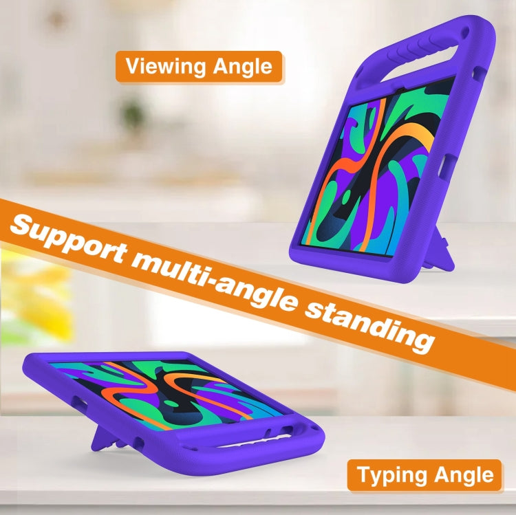 For Lenovo Tab M11/ Xiaoxin Pad 11 2024 Handle Portable EVA Shockproof Tablet Case(Purple) - Lenovo by PMC TechLife | Online Shopping South Africa | PMC TechLife | Buy Now Pay Later Mobicred