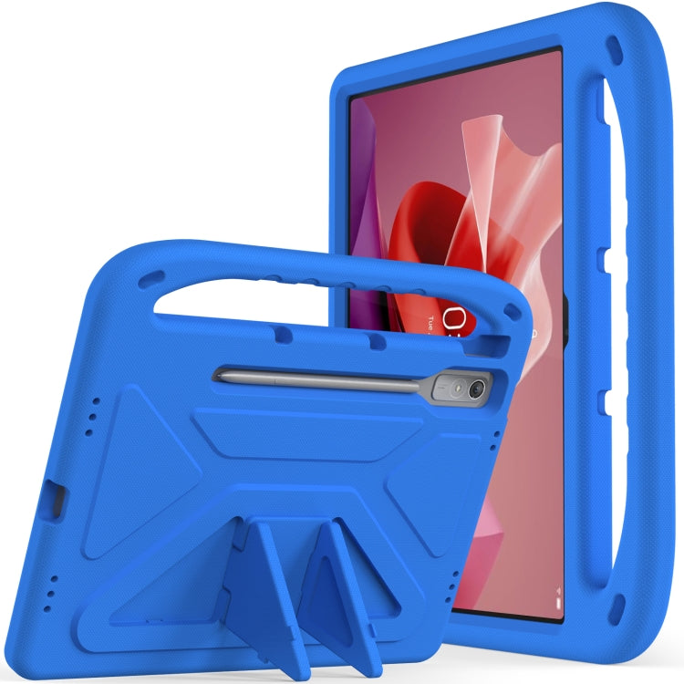 For Lenovo Tab P12 12.7 Handle Portable EVA Shockproof Tablet Case(Blue) - Lenovo by PMC Jewellery | Online Shopping South Africa | PMC Jewellery | Buy Now Pay Later Mobicred