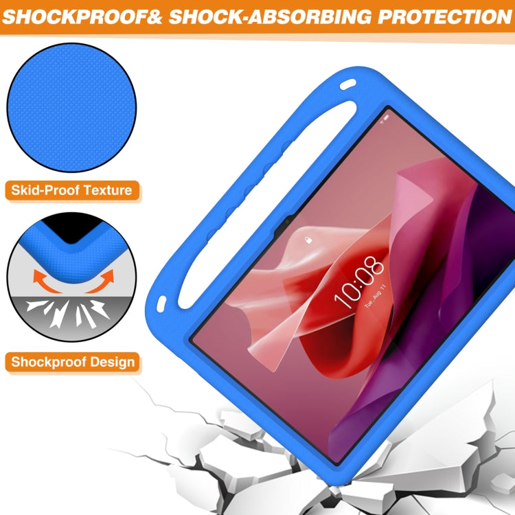 For Lenovo Tab P12 12.7 Handle Portable EVA Shockproof Tablet Case(Blue) - Lenovo by PMC Jewellery | Online Shopping South Africa | PMC Jewellery | Buy Now Pay Later Mobicred