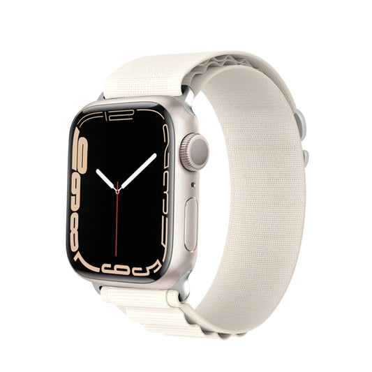 For Apple Watch Series 8 45mm  DUX DUCIS GS Series Nylon Loop Watch Band(Starlight) - Watch Bands by DUX DUCIS | Online Shopping South Africa | PMC Jewellery | Buy Now Pay Later Mobicred