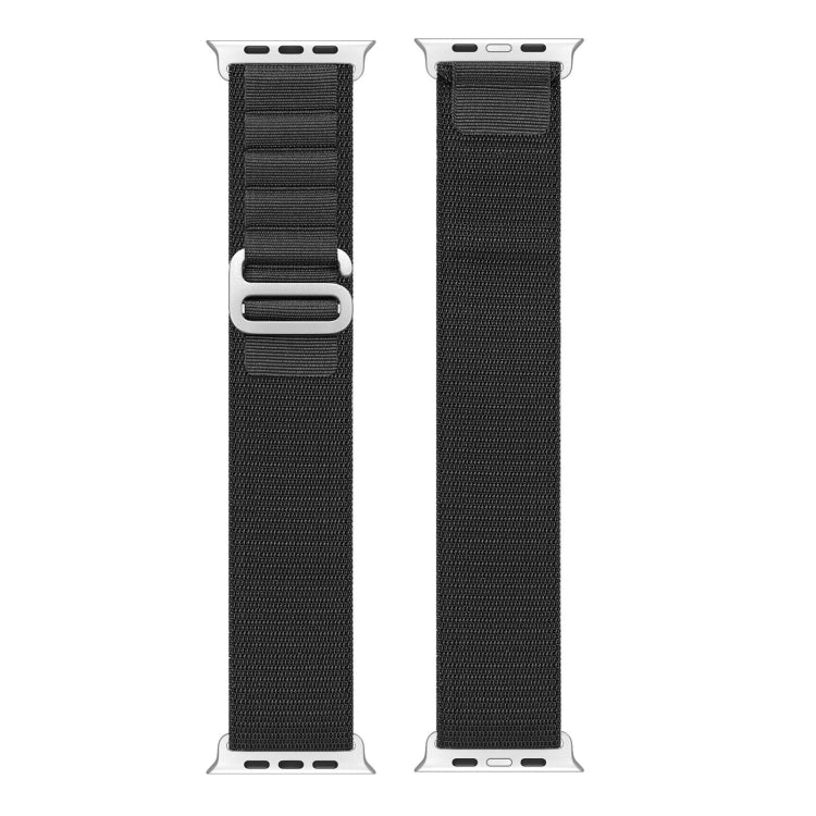 For Apple Watch SE 40mm DUX DUCIS GS Series Nylon Loop Watch Band(Black) - Watch Bands by DUX DUCIS | Online Shopping South Africa | PMC Jewellery | Buy Now Pay Later Mobicred