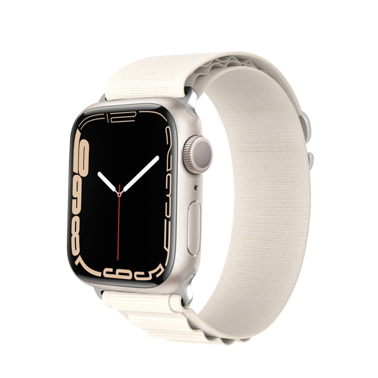 For Apple Watch SE 40mm DUX DUCIS GS Series Nylon Loop Watch Band(Starlight) - Watch Bands by DUX DUCIS | Online Shopping South Africa | PMC Jewellery | Buy Now Pay Later Mobicred