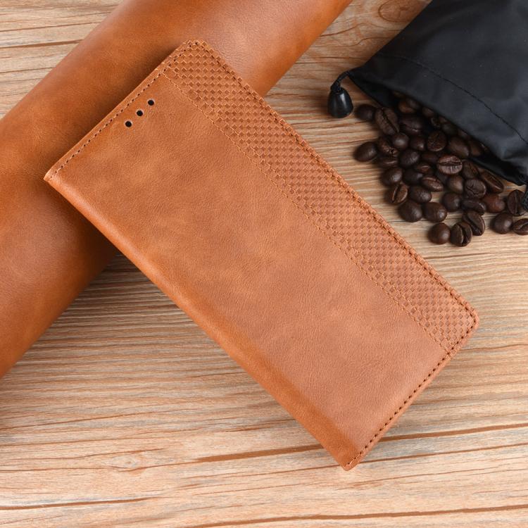 For Ulefone Note 20 Pro Magnetic Buckle Retro Texture Leather Phone Case(Brown) - Ulefone Cases by PMC TechLife | Online Shopping South Africa | PMC TechLife | Buy Now Pay Later Mobicred