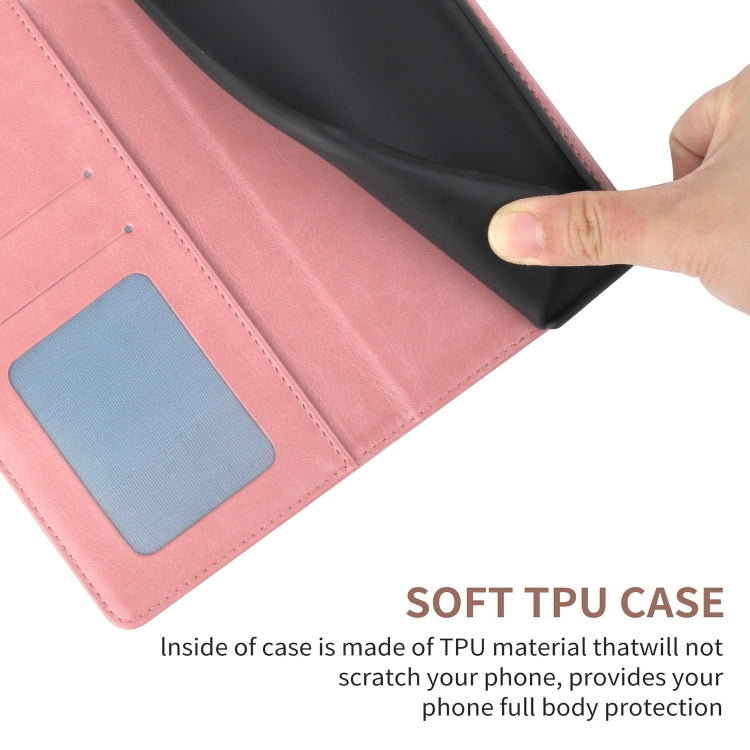 For Google Pixel 9 Y-shaped Pattern Flip Leather Phone Case(Pink) - Google Cases by PMC TechLife | Online Shopping South Africa | PMC TechLife | Buy Now Pay Later Mobicred