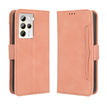 For HTC U23 / U23 Pro Skin Feel Calf Texture Card Slots Leather Phone Case(Pink) - HTC by PMC Jewellery | Online Shopping South Africa | PMC Jewellery | Buy Now Pay Later Mobicred