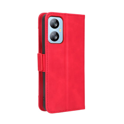 For Blackview A52 / A52 Pro Skin Feel Calf Texture Card Slots Leather Phone Case(Red) - More Brand by PMC Jewellery | Online Shopping South Africa | PMC Jewellery