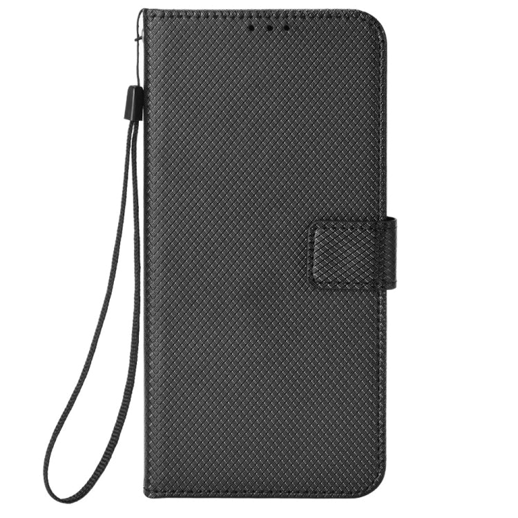 For Blackview Oscal C70 Diamond Texture Leather Phone Case(Black) - More Brand by PMC Jewellery | Online Shopping South Africa | PMC Jewellery