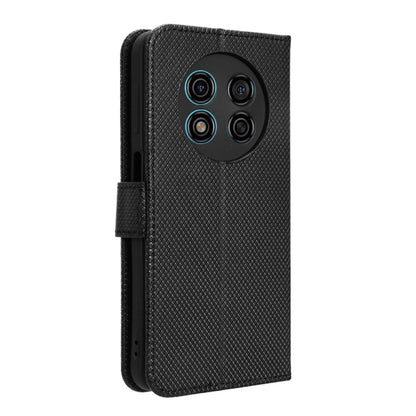 For Ulefone Note 15 Diamond Texture Leather Phone Case(Black) - Ulefone Cases by PMC Jewellery | Online Shopping South Africa | PMC Jewellery | Buy Now Pay Later Mobicred