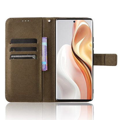 For Ulefone Note 17 Pro Diamond Texture Leather Phone Case(Brown) - Ulefone Cases by PMC Jewellery | Online Shopping South Africa | PMC Jewellery | Buy Now Pay Later Mobicred