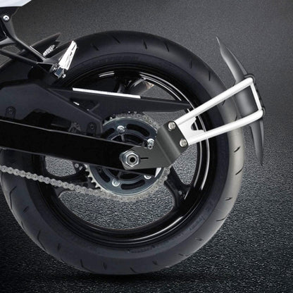 Motorcycle Stainless Steel Modified Rear Wheel Fender Dustproof Splash Flaps Mudguards Fender Guard, Style:C Style Foot - Others by PMC Jewellery | Online Shopping South Africa | PMC Jewellery | Buy Now Pay Later Mobicred