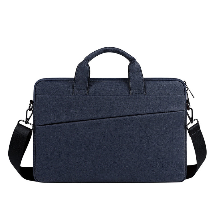 For 13.3 inch ST01S Waterproof Oxford Laptop Diagonal Shoulder Handbag(Navy Blue) - 13.3 inch by PMC Jewellery | Online Shopping South Africa | PMC Jewellery | Buy Now Pay Later Mobicred