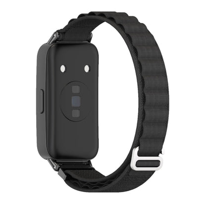 For Huawei Band 8 / 9 Mijobs Nylon Breathable Watch Band(Black) - Watch Bands by MIJOBS | Online Shopping South Africa | PMC Jewellery | Buy Now Pay Later Mobicred