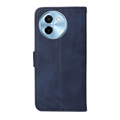 For vivo Y38 5G / T3x 5G Global Classic Calf Texture Flip Leather Phone Case(Blue) - vivo Cases by PMC Jewellery | Online Shopping South Africa | PMC Jewellery | Buy Now Pay Later Mobicred