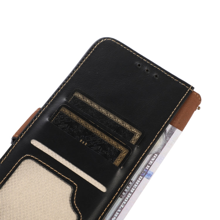 For Samsung Galaxy S24+ Crazy Horse Top Layer Cowhide Leather Phone Case(Black) - Galaxy S24+ 5G Cases by PMC Jewellery | Online Shopping South Africa | PMC Jewellery | Buy Now Pay Later Mobicred