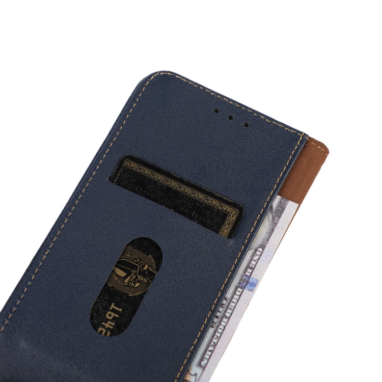 For Samsung Galaxy S24 Ultra KHAZNEH Nappa Top Layer Cowhide Leather Phone Case(Blue) - Galaxy Phone Cases by PMC Jewellery | Online Shopping South Africa | PMC Jewellery | Buy Now Pay Later Mobicred