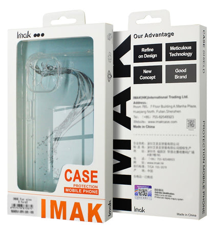 For Asus ROG Phone 8 / 8 Pro imak Shockproof Airbag TPU Phone Case(Transparent) - ASUS Cases by imak | Online Shopping South Africa | PMC Jewellery