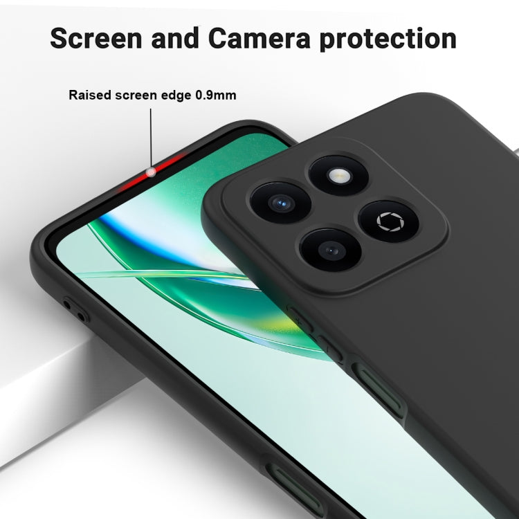 For Honor 200 Smart Solid Color Liquid Silicone Dropproof Full Coverage Phone Case(Black) - free shipping - PMC TechLife - Order now!