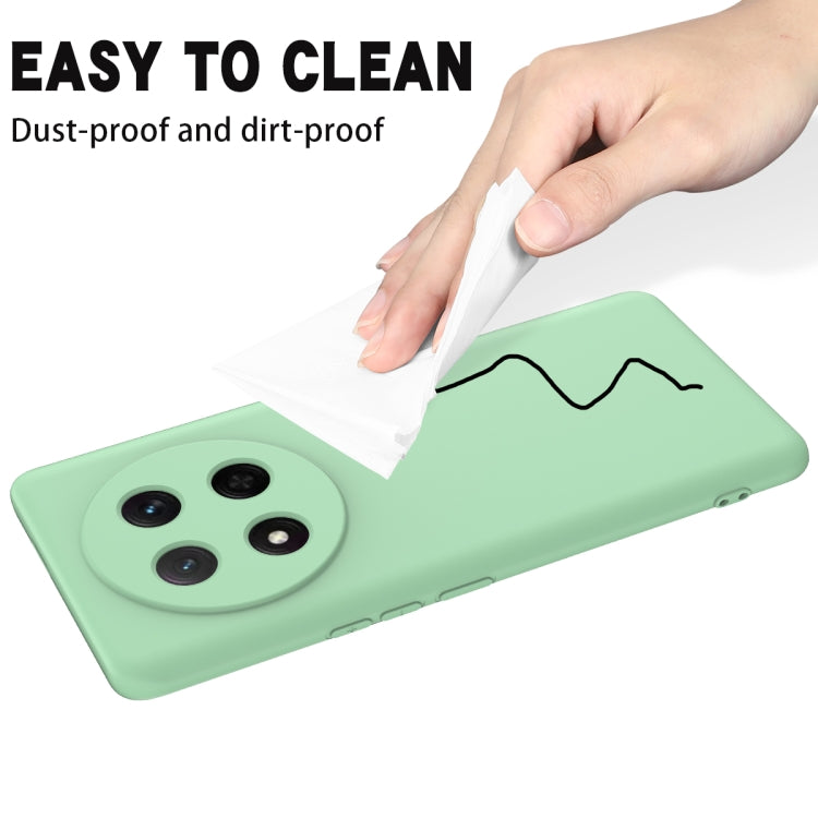 For Honor X9c / X60 Pro 5G Solid Color Liquid Silicone Dropproof Full Coverage Phone Case(Green) - free shipping - PMC TechLife - Order now!