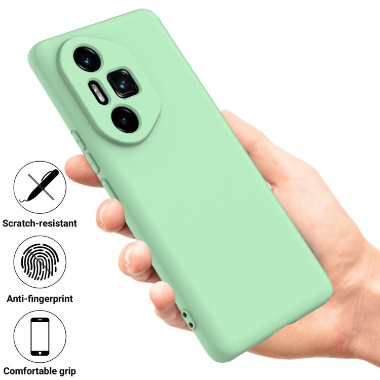 For Honor 300 Ultra / 300 Pro Solid Color Liquid Silicone Dropproof Full Coverage Phone Case(Green) - free shipping - PMC TechLife - Order now!