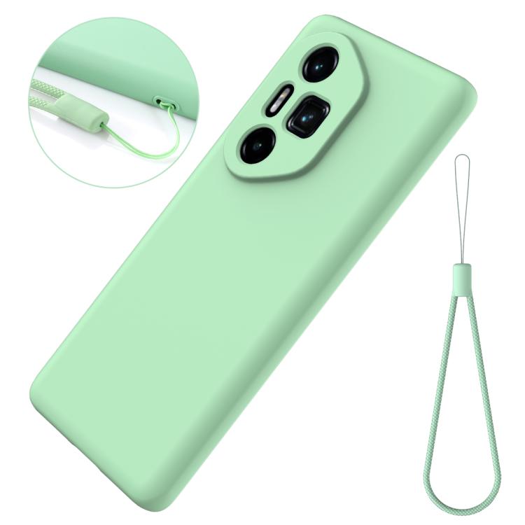 For Honor 300 Ultra / 300 Pro Solid Color Liquid Silicone Dropproof Full Coverage Phone Case(Green) - free shipping - PMC TechLife - Order now!