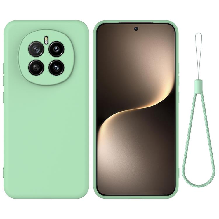 For Honor Magic7 Solid Color Liquid Silicone Dropproof Full Coverage Phone Case(Green) - free shipping - PMC TechLife - Order now!