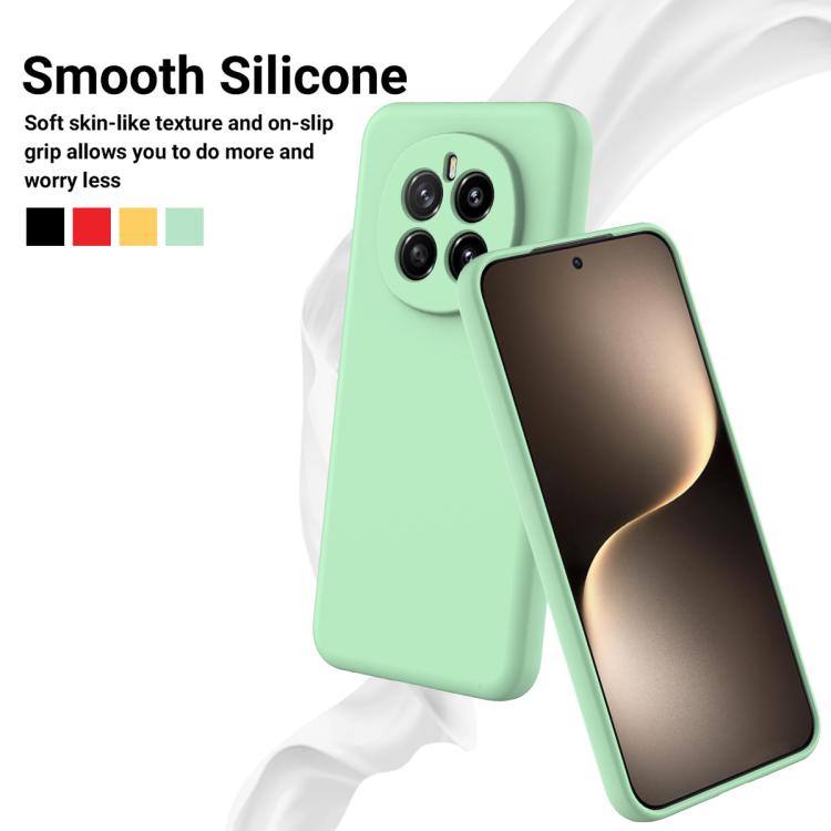 For Honor Magic7 Solid Color Liquid Silicone Dropproof Full Coverage Phone Case(Green) - free shipping - PMC TechLife - Order now!