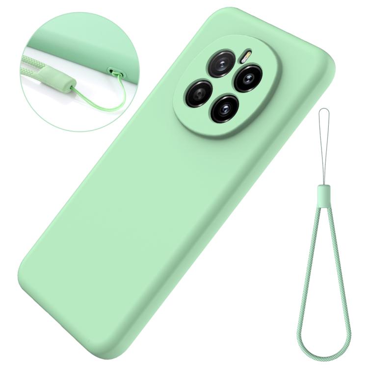 For Honor Magic7 Solid Color Liquid Silicone Dropproof Full Coverage Phone Case(Green) - free shipping - PMC TechLife - Order now!