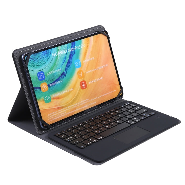 TH10-D For Android & Apple & Windows System 9-10 inch Universal Detachable Touch Bluetooth Keyboard Tablet Case with Stand(Black) - Universal by PMC Jewellery | Online Shopping South Africa | PMC Jewellery