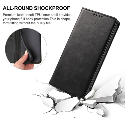 For Ulefone Note 16 Pro Magnetic Closure Leather Phone Case(Black) - Ulefone Cases by PMC Jewellery | Online Shopping South Africa | PMC Jewellery | Buy Now Pay Later Mobicred