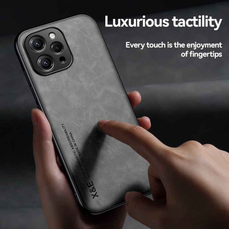 For Xiaomi 14 Ultra Skin Feel Magnetic Leather Back Phone Case(Blue) - 14 Ultra Cases by PMC TechLife | Online Shopping South Africa | PMC TechLife