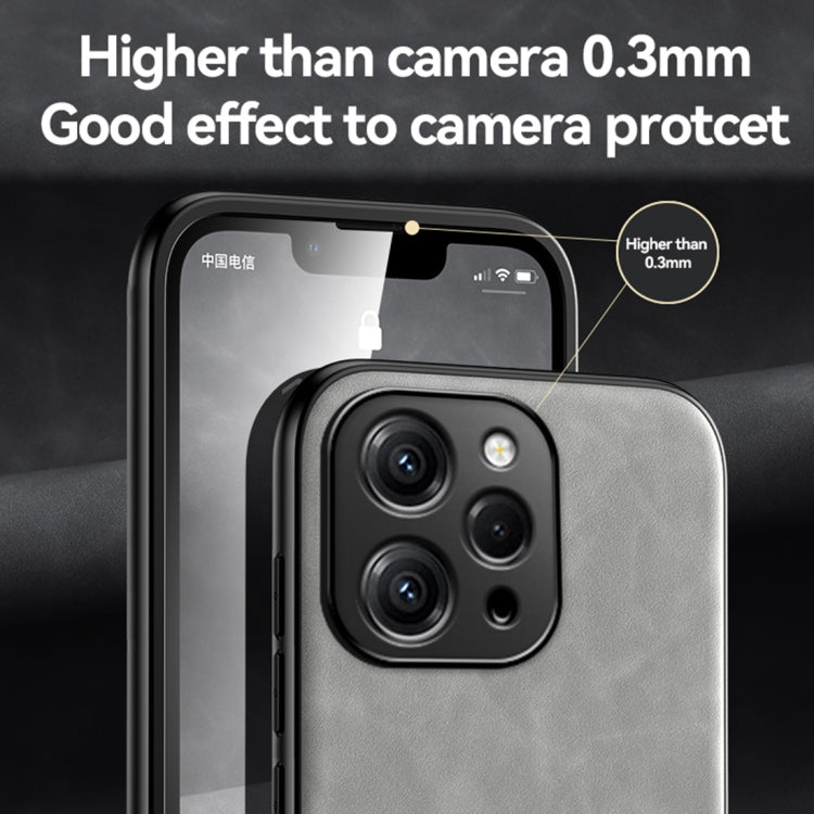 For Xiaomi 14 Skin Feel Magnetic Leather Back Phone Case(Blue) - 14 Cases by PMC TechLife | Online Shopping South Africa | PMC TechLife | Buy Now Pay Later Mobicred