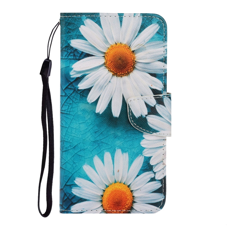 For iPhone 16 Pro Max 3D Colored Drawing Flip Leather Phone Case(Daisy) - iPhone 16 Pro Max Cases by PMC Jewellery | Online Shopping South Africa | PMC Jewellery | Buy Now Pay Later Mobicred