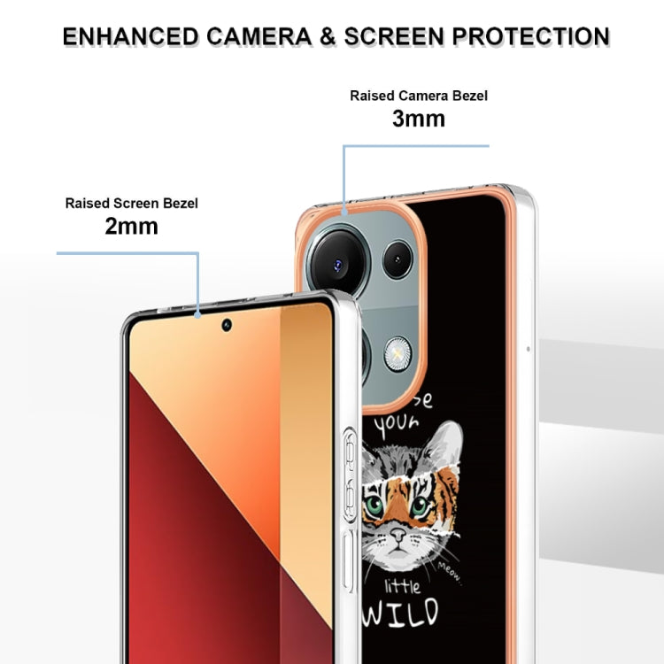 For Xiaomi Redmi Note 13 Pro 4G/Poco M6 Pro 4G Electroplating Marble Dual-side IMD Phone Case(Natural Growth) - Note 13 Pro Cases by PMC Jewellery | Online Shopping South Africa | PMC Jewellery | Buy Now Pay Later Mobicred