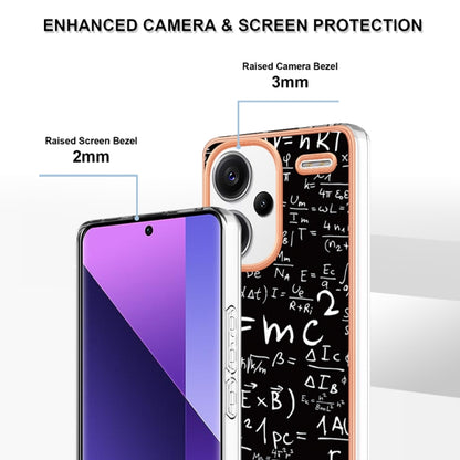 For Xiaomi Redmi Note 13 Pro+ 5G Electroplating Marble Dual-side IMD Phone Case(Equation) - Note 13 Pro+ Cases by PMC Jewellery | Online Shopping South Africa | PMC Jewellery | Buy Now Pay Later Mobicred