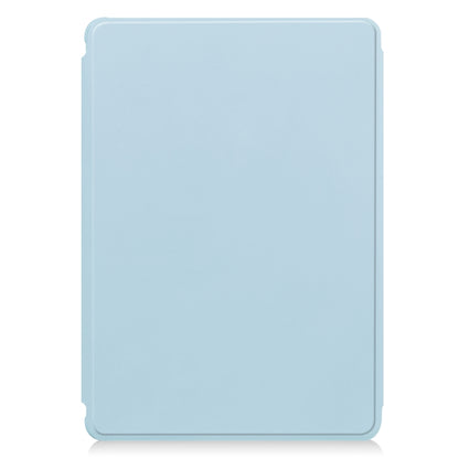 For Samsung Galaxy Tab S9 360 Rotation Transparent Smart Leather Case(Sky Blue) - Galaxy Tab S9 Cases by PMC Jewellery | Online Shopping South Africa | PMC Jewellery | Buy Now Pay Later Mobicred