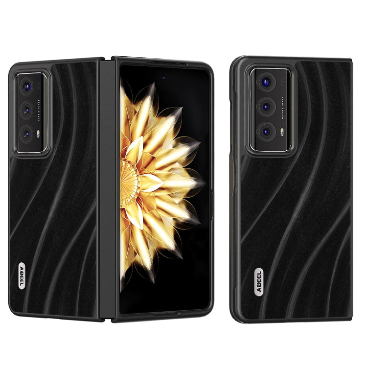For Honor Magic V2 ABEEL Galactic Pattern Protective Phone Case(Black) - Honor Cases by PMC TechLife | Online Shopping South Africa | PMC TechLife | Buy Now Pay Later Mobicred