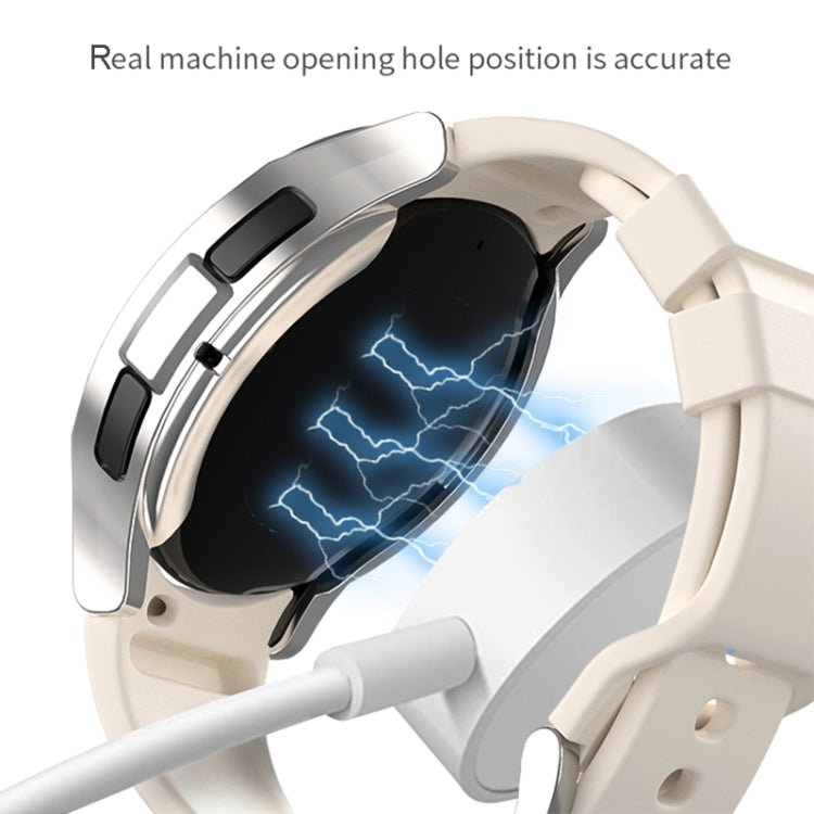 For Samsung Galaxy Watch 6 Classic 47mm Half-inclusive PC Watch Protective Case(Midnight Blue) - Watch Cases by PMC TechLife | Online Shopping South Africa | PMC TechLife
