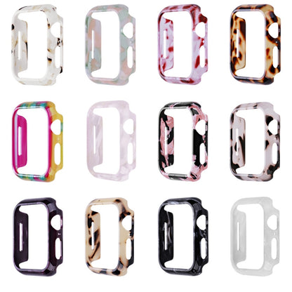 For Apple Watch Ultra 2 / Ultra 49mm Printed Resin PC Watch Case(Tortoiseshell) - Watch Cases by PMC Jewellery | Online Shopping South Africa | PMC Jewellery | Buy Now Pay Later Mobicred