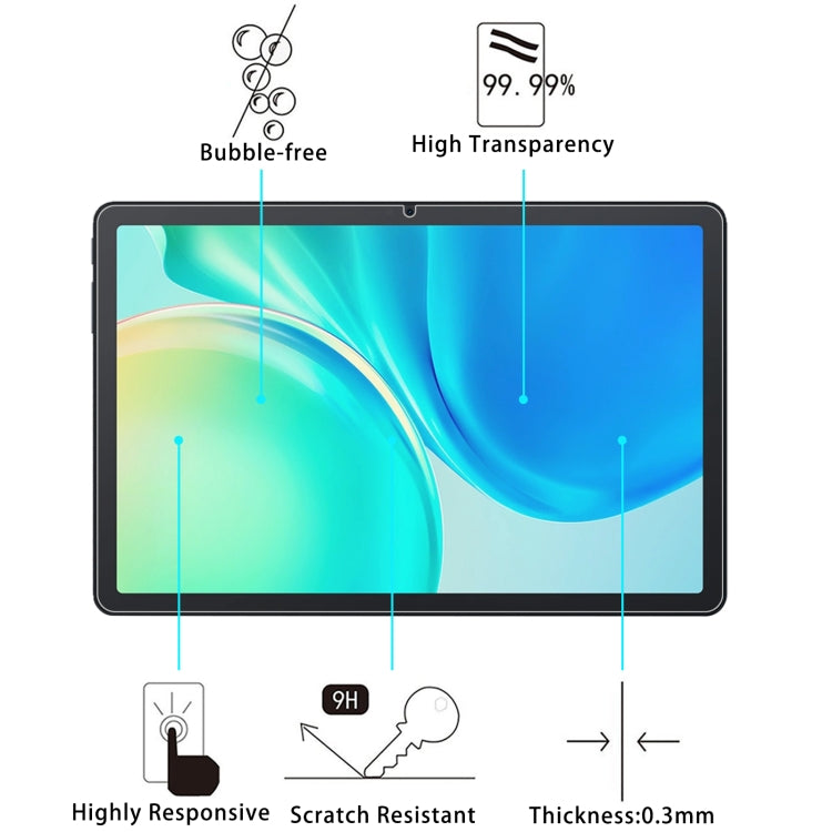 For Blackview Tab 90 WiFi 11 2pcs 9H 0.3mm Explosion-proof Tempered Glass Film - Others by PMC Jewellery | Online Shopping South Africa | PMC Jewellery